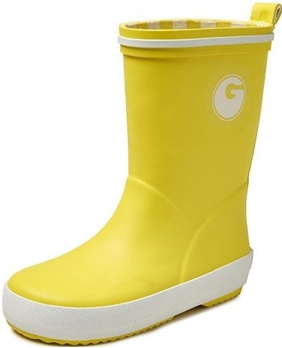 Bottes pour femmes de pluie Gevavi Boots Groovy jaune