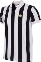 COPA - Juventus FC 1976 - 77 Coppa UEFA Retro Voetbal Shirt - XS - Zwart; Wit
