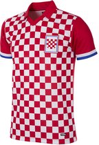 COPA - Kroatië 1990 Retro Voetbal Shirt - XXL - Rood; Wit