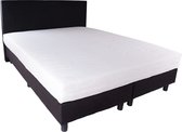 Complete boxspring Royal Super Deluxe - Antraciet - 140x200 cm - Incl. matras