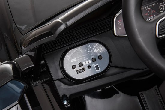 Audi RSQ8 | Elektrische Kinderauto - Zwart - Met Afstandsbediening