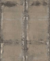 Behang met vakkenprint - Behang - Wandbekleding - Wallpaper - Vliesbehang - Textum - 0,53 x 10,05 M.