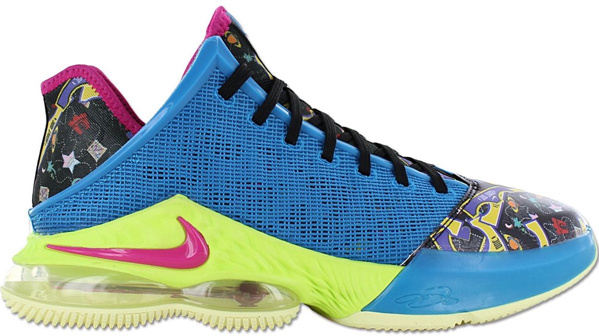 Nike LeBron 19 XIX Low LeBronival Heren Basketbal Schoenen Sneakers DM1058-500 Veelkleurig