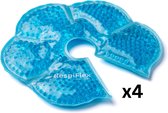 Respiflex Kompressen voor tijdens borstvoeding - warm en koud te gebruiken - 4 stuks - pijnverlichting bij stuwing - borstvoeding ice pack