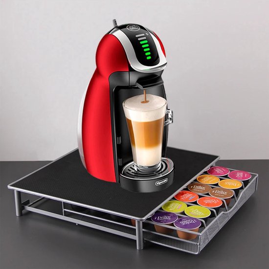 Support machine à café avec tiroir de rangement pour capsules - Cdiscount  Maison