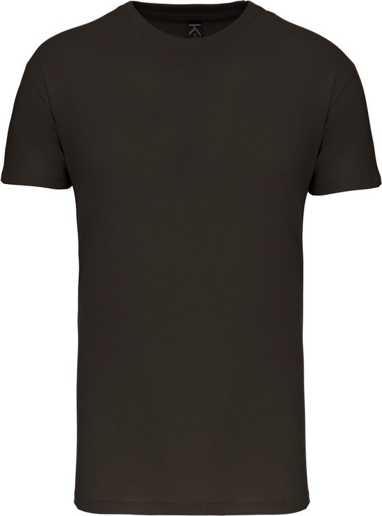 Dark Khaki 2 Pack T-shirts met ronde hals merk Kariban maat M