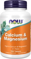 Calcium en Magnesium Tablets - 100 tabletten