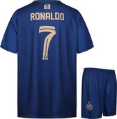 Al-Nassr Voetbaltenue Ronaldo - Ronaldo Tenue Uit - Voetbaltenue Kinderen - Shirt en Broekje - Jongens en Meisjes - Volwassenen - Heren en Dames-L
