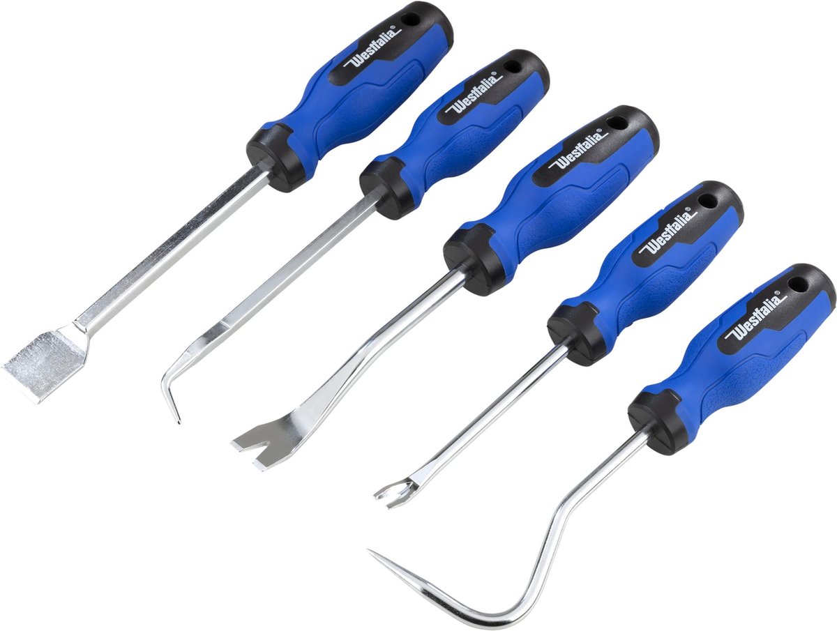 Westfalia Hendel en ontgrendelingsgereedschap - 5 stuks