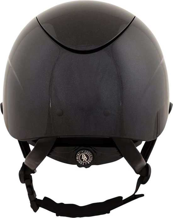 BR Casque d'équitation Theta Plus Peint Marine/Gunmetal - 58/60