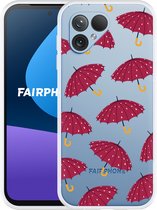 Cazy Hoesje geschikt voor Fairphone 5 Paraplu's