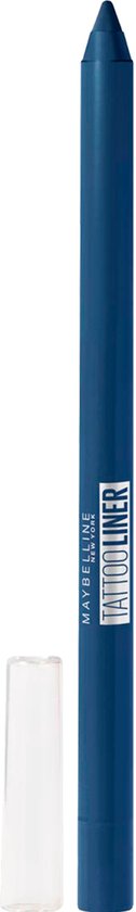 Maybelline New York - Tattoo Liner Gel Pencil - 921 Deep Teal - Blauw - Waterproof Slijpbaar Oogpotlood