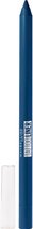 Maybelline New York - Tattoo Liner Gel Pencil - 921 Deep Teal - Blauw - Waterproof Slijpbaar Oogpotlood