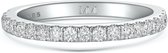 Starlet - 14k Witgouden Moissanite Eternity Ring