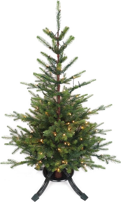 Wintervalley Trees - Kunstkerstboom Howard met LED verlichting - 120x85cm - Groen