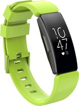 Bandje geschikt voor Fitbit ACE 2 - Maat S - Bandje - Horlogebandje - Siliconen - Groen