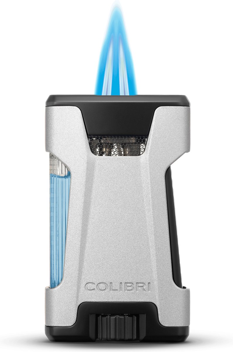 Goedkoopste Colibri Rebel - Dubbele Jet Flame Aansteker - Windproof Sigarenaansteker/Stormaansteker