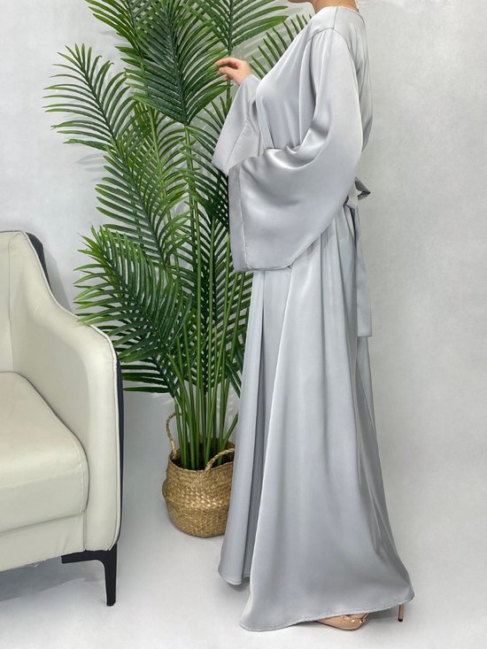 Livano Vêtements Islamiques - Abaya - Vêtements de Prière Femmes - Alhamdulillah - Jilbab - Khimar - Femme - Rose - Taille XXL
