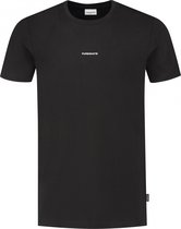 Purewhite - Heren Regular fit T-shirts Crewneck SS - Black - Maat M