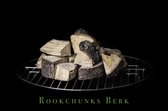 Eigen productie - Rook Chunks 'Berk' 1kg = 4000 ml = 4 liter ( LEVERING MEESTAL BINNEN DE 2 A 3 WERKDAGEN )