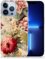 TPU Case geschikt voor Apple iPhone 13 Pro Bloemen