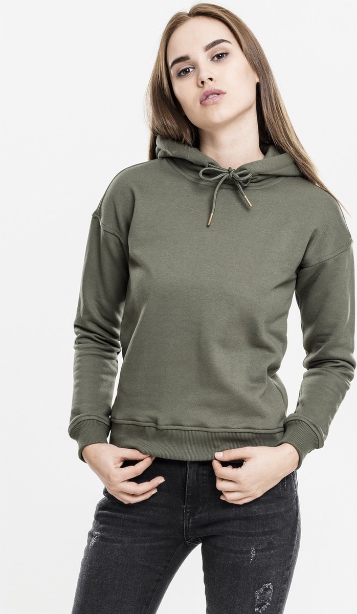 Urban Classics - Basic Hoodie/trui - M - Groen