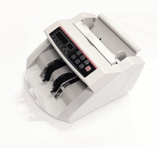 Biljettelmachine - Bankbiljettenteller - Geldmachine - Valsgelddetectie - 2 led-display - 1000 Biljetten - Merkloos