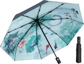 Livano Luxe Stormparaplu - Windproof Paraplu - Stormproef - Opvouwbaar - Automatisch Uitklapbaar - Umbrella - Koi