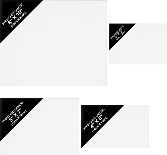 Belle Vous Blank Canvas (7 Pak) – 28 x 36cm – Kleine