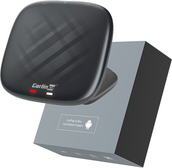 Carlinkit CarPlay ai Box | 3 GB | Android | Netflix & Youtube - Draadloos Apple CarPlay en Android Auto