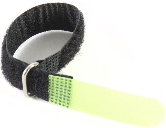 MUSIC STORE câble Velcro jaune 16cm, 10er Set - Reliure de câble