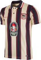 COPA - Ipswich Town FC Away 1997 - 98 Retro Voetbal Shirt - XL - Beige; Zwart