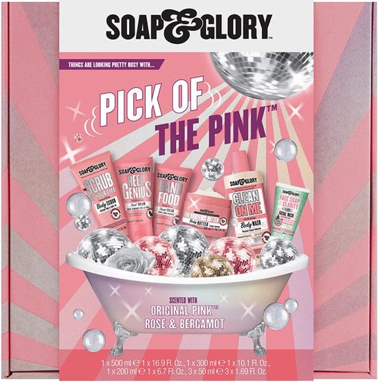 Coffret cadeau pour le bain Soap & Glory Pick Of The Pink | bol
