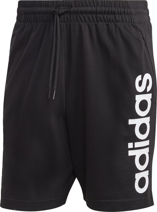adidas Sportswear AEROREADY Essentials Single Jersey Linear Logo Short - Heren - Zwart- M