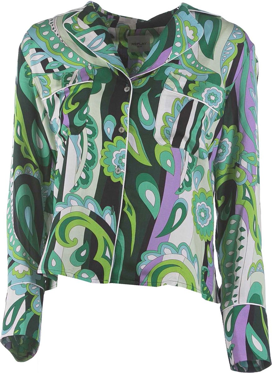 Overhemd Replay Met Print - Fashion Wear - Vrouwen
