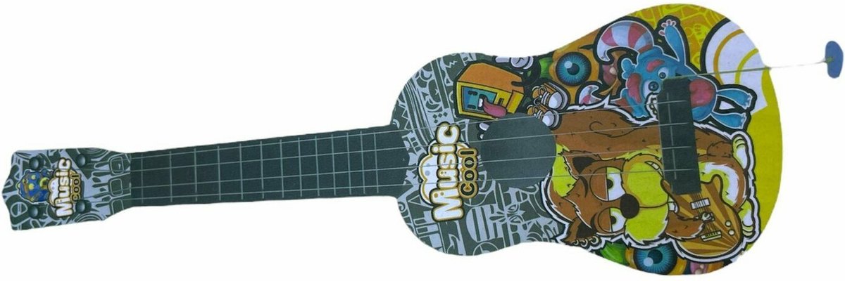 Rock Guitar - Guitare Jouets - guitare enfant - guitare jouet - bleu 50CM