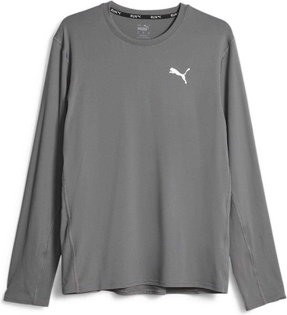 Puma Run Cloudspun T-shirt Met Lange Mouwen M Man Grijs