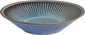 GreenGate Pastabord Alice oyster blauw 1100 ml - Ø 23 cm