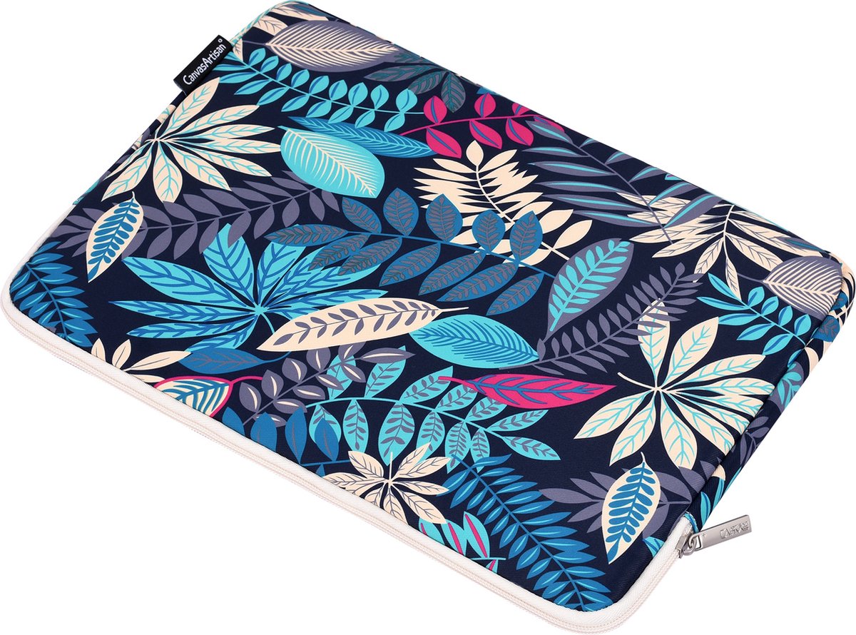 Laptophoes 13 Inch GV – Laptop Sleeve - Forest Blauw