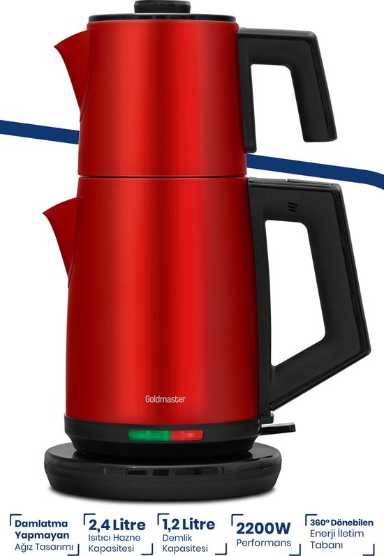 Arzum ehlikeyf elektrische theemaker semaver - Vizyon Home