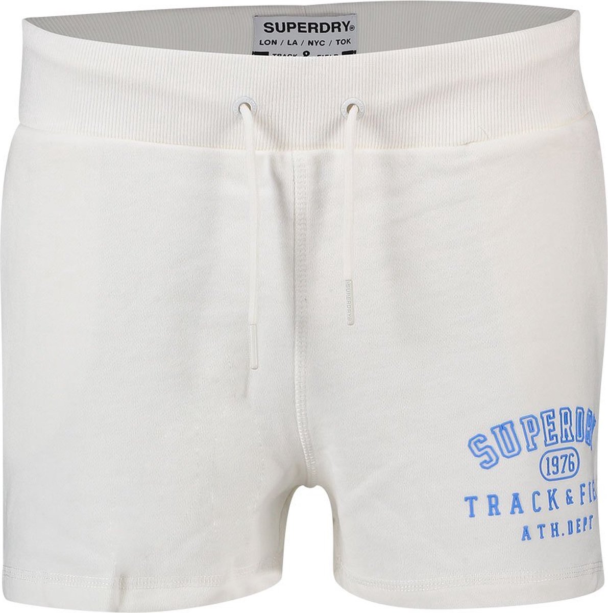 Superdry Track&field Korte Broek XS Vrouw Creme
