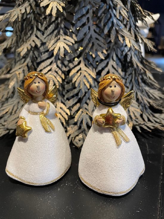 Engel Figuren Set, 5-teilig, Vintage Deko für Weihnachten 🎄 (Gebraucht Engel Figuren Set, 5-teilig, Vintage Deko für Weihnachten 🎄 (Gebraucht