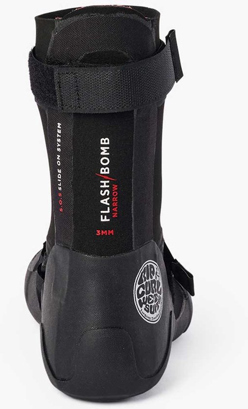 Rip Curl Flash Bomb Hidden Split Toe Wetsuit Boot - 3mm E4 Neoprene, Super Warm & Fast Drying - View #8