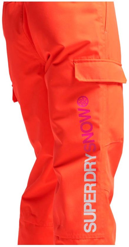 Superdry Ski Ultimate Rescue Trousers Dames Broek - Hyper Fire Coral - Maat Xs - Superdry