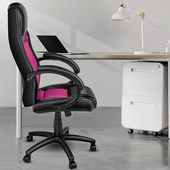 Hbada E3 Pro Ergonomische Bureaustoel met 3-Zone Dynamische Lendensteun, 4D Verstelbare Hoofdsteun, 6D Verstelbare Armleuningen, Bureaustoel met Voetensteun (E3 Air, Zwart