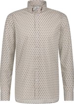 State Of Art Overhemd Print Figuren Multicolour - Maat M - Heren - Overhemden Casual