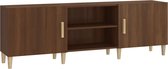 vidaXL-Tv-meubel-150x30x50-cm-bewerkt-hout-bruin-eikenkleur