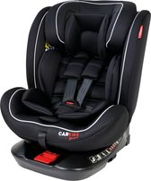 Bol.com Carkids I-Size Autostoeltje Darcy 360° Draaibaar 40-150cm Isofix Zwart/Wit aanbieding