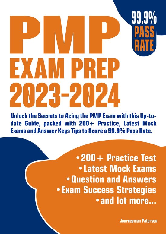 PMP Exam Prep 20232024 Simplified (ebook), Journeyman Paterson