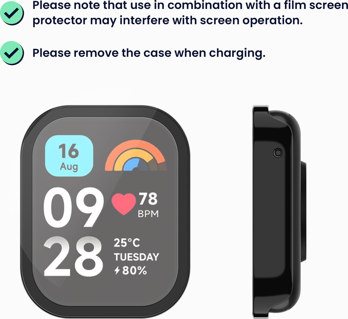 Bandje voor activity tracker in oudroze/bruin